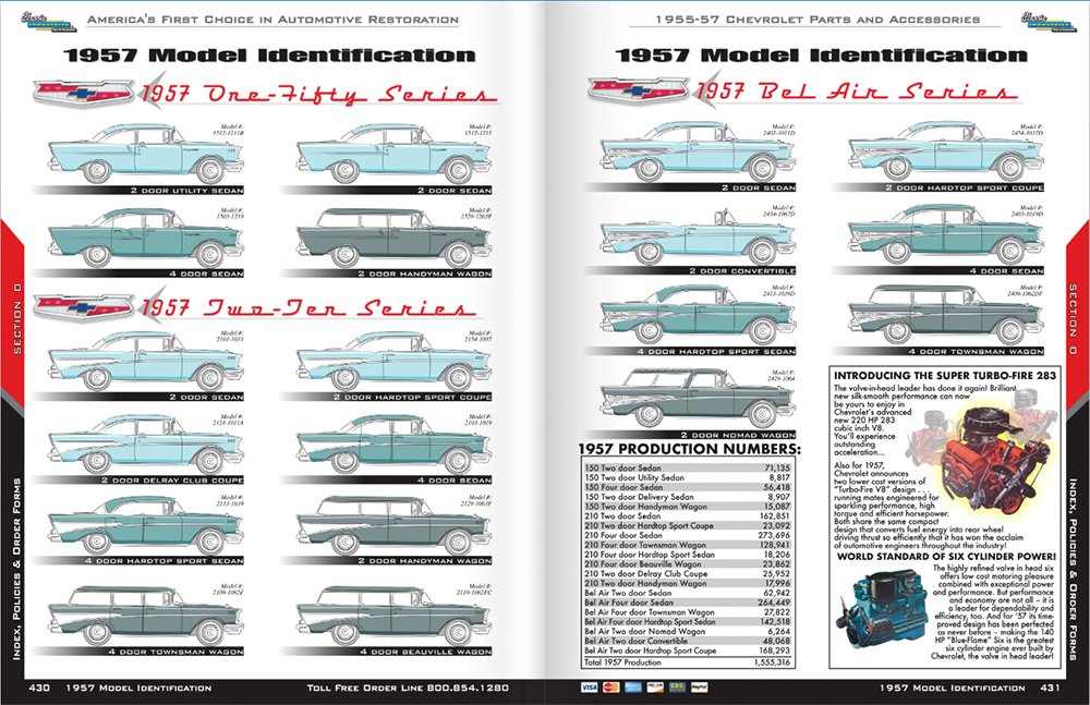 s*e様 旧車など　カタログ　50冊以上セット　F-383 Classic Industries' Ultimate Digital Catalog for 1955-1957 Chevy Parts